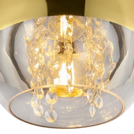 Maytoni P140-PL-110-1-G - Lustr na lanku FERMI 1xE27/60W/230V zlatá