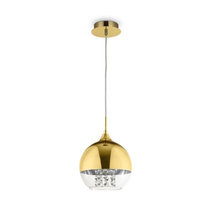 Maytoni P140-PL-110-1-G - Lustr na lanku FERMI 1xE27/60W/230V zlatá