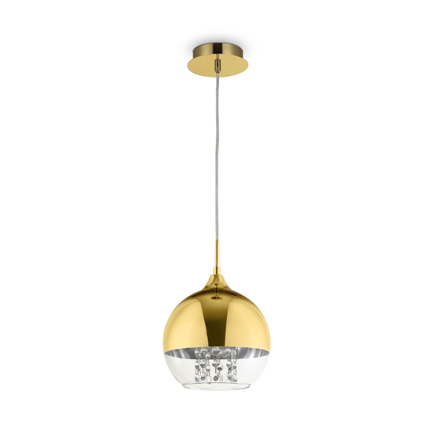 Maytoni P140-PL-110-1-G - Lustr na lanku FERMI 1xE27/60W/230V zlatá