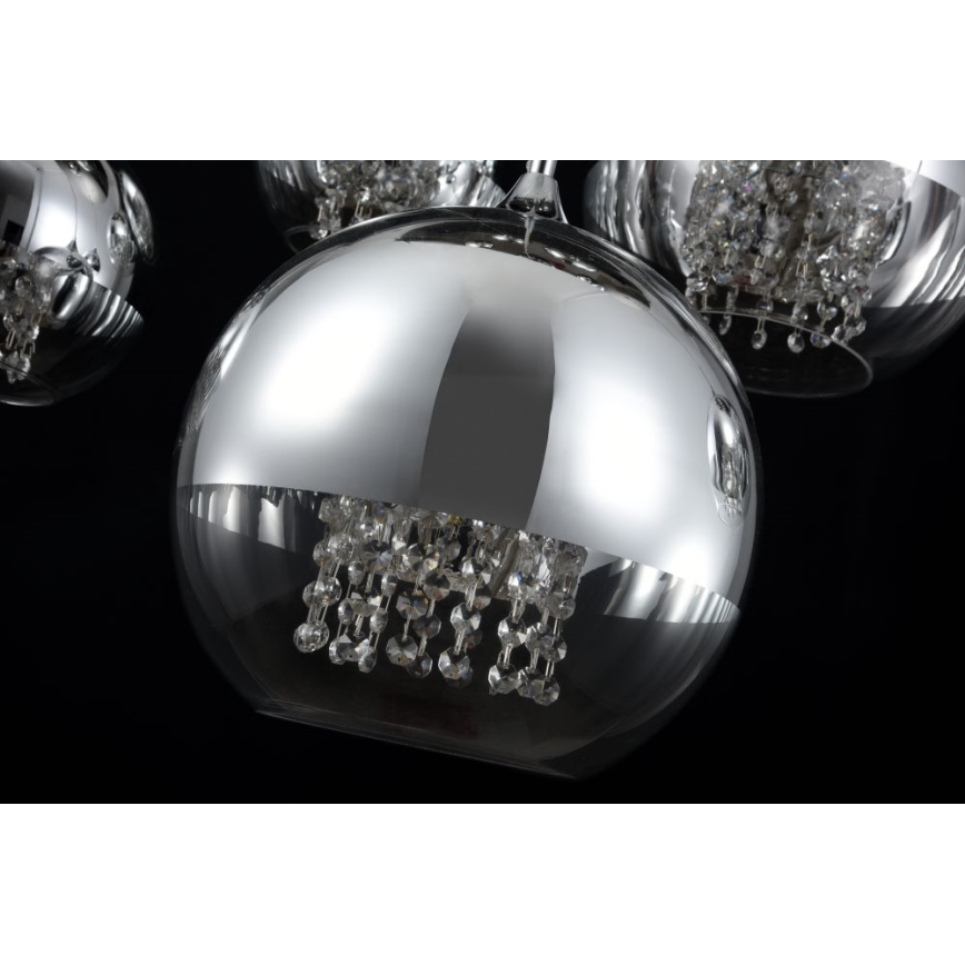 Maytoni P140-PL-170-5-N - Lustr na lanku FERMI 5xE27/60W/230V lesklý chrom