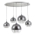 Maytoni P140-PL-170-5-N - Lustr na lanku FERMI 5xE27/60W/230V lesklý chrom