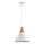 Maytoni P359-PL-01-W - Lustr na lanku BICONES 1xE27/60W/230V pr. 22 cm bílá/béžová