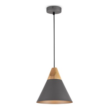 Maytoni P359-PL-220-C - Lustr na lanku BICONES 1xE27/60W/230V pr. 22 cm šedá/béžová