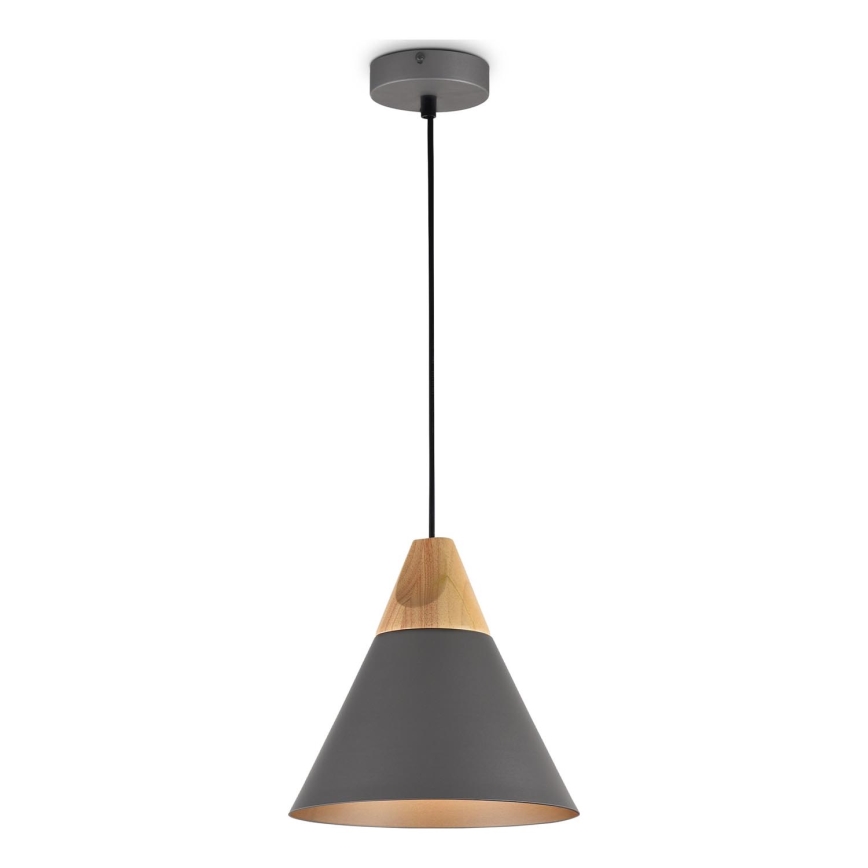Maytoni P359-PL-220-C - Lustr na lanku BICONES 1xE27/60W/230V pr. 22 cm šedá/béžová