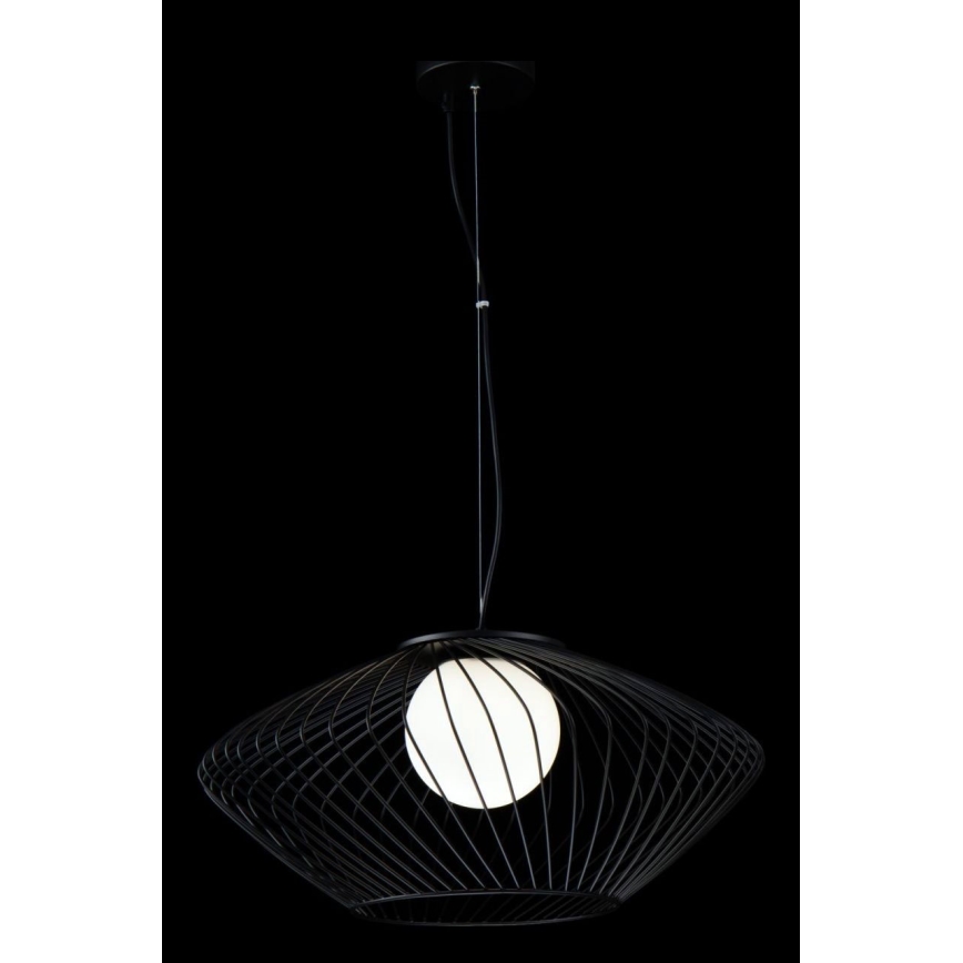 Maytoni P364PL-01B - Lustr na lanku PLEC 1xE27/40W/230V