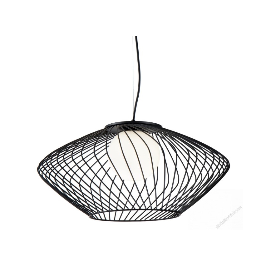 Maytoni P364PL-01B - Lustr na lanku PLEC 1xE27/40W/230V