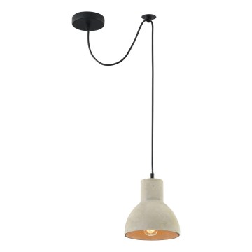Maytoni T434-PL-01-GR - Lustr na lanku BRONI 1xE27/60W/230V pr. 16 cm šedá