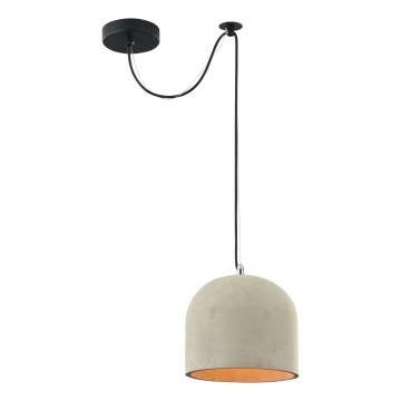 Maytoni T451-PL-01-GR - Lustr na lanku BRONI 1xE27/60W/230V pr. 20 cm šedá