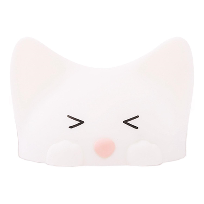 MegaLight - LED RGB Stmívatelná nabíjecí dětská dotyková lampa CATTY CAT LED/5V