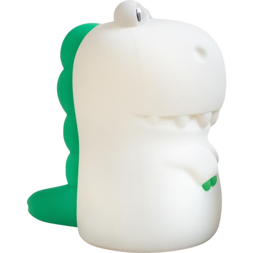 MegaLight - LED RGB Stmívatelná nabíjecí dětská dotyková lampa DIGGY DINO LED/5V