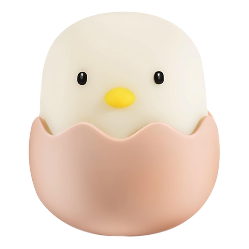 MegaLight - LED RGB Stmívatelná nabíjecí dětská dotyková lampa EGGY EGG LED/5V
