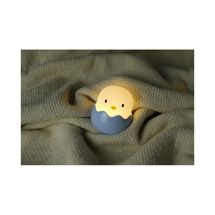 MegaLight - LED RGB Stmívatelná nabíjecí dětská dotyková lampa EGGY EGG LED/5V