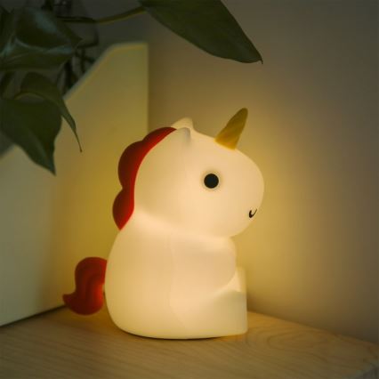 MegaLight - LED RGB Stmívatelná nabíjecí dětská dotyková lampa MAGGY MAGIC LED/5V