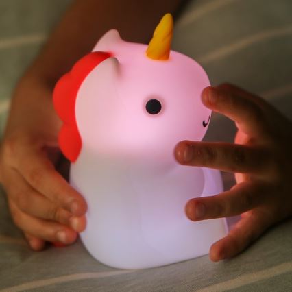 MegaLight - LED RGB Stmívatelná nabíjecí dětská dotyková lampa MAGGY MAGIC LED/5V