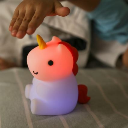 MegaLight - LED RGB Stmívatelná nabíjecí dětská dotyková lampa MAGGY MAGIC LED/5V