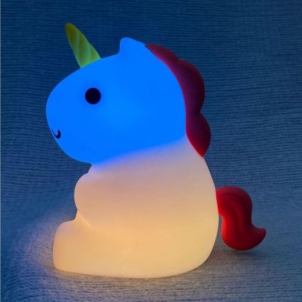 MegaLight - LED RGB Stmívatelná nabíjecí dětská dotyková lampa MAGGY MAGIC LED/5V