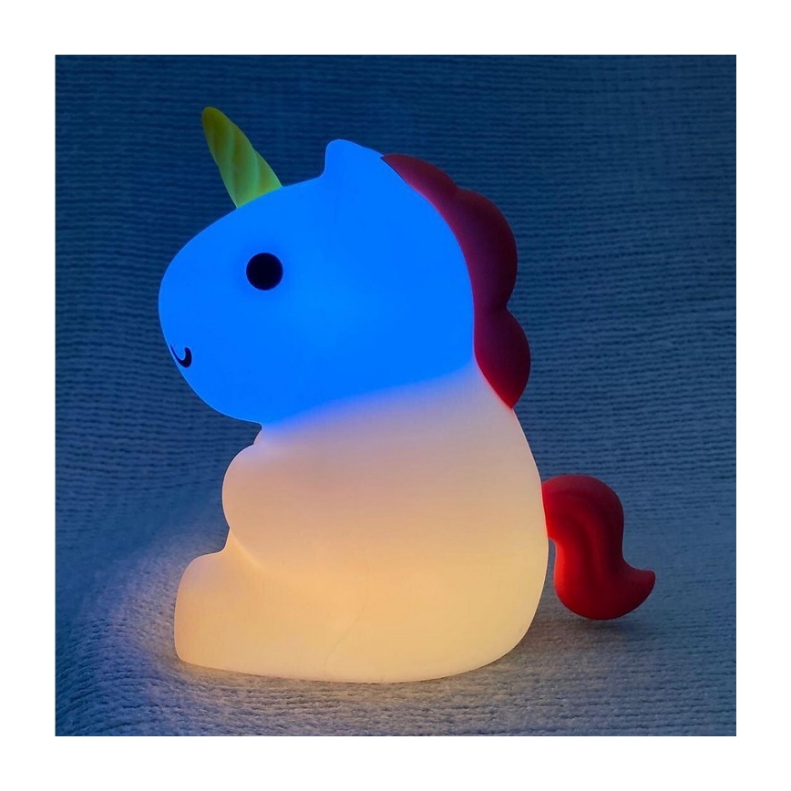 MegaLight - LED RGB Stmívatelná nabíjecí dětská dotyková lampa MAGGY MAGIC LED/5V