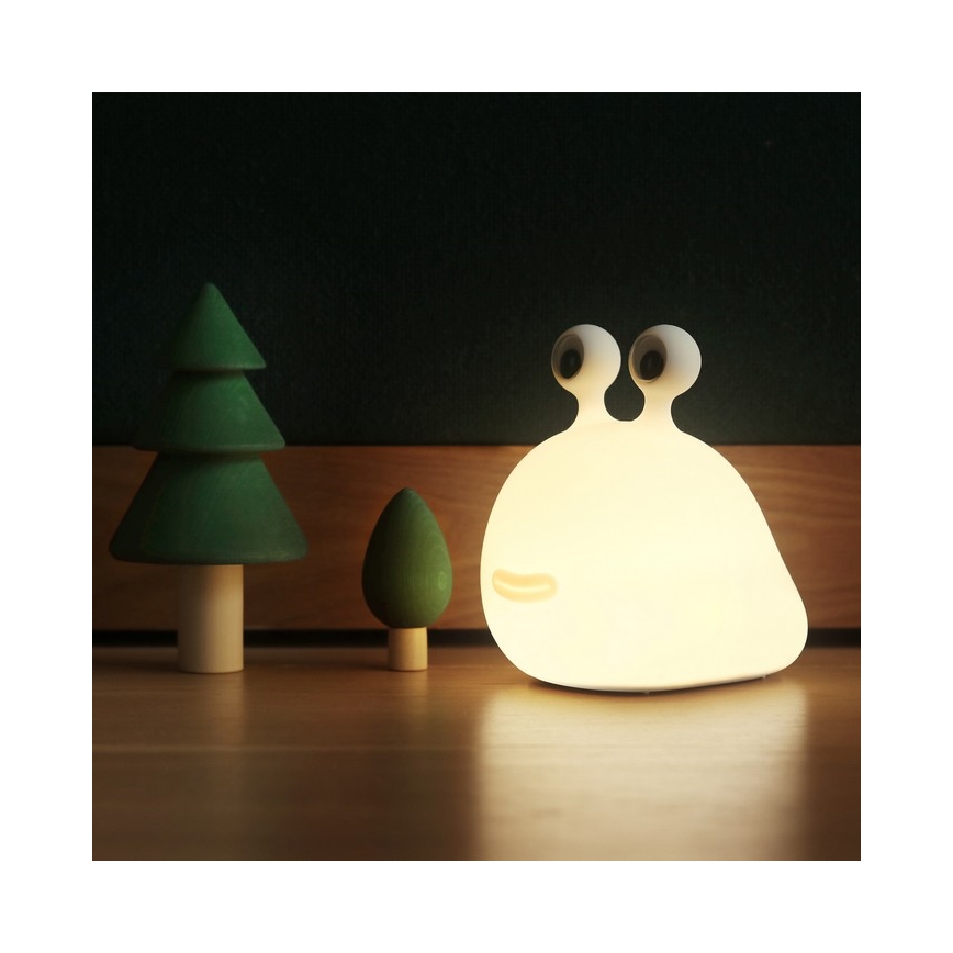 MegaLight - LED RGB Stmívatelná nabíjecí dětská dotyková lampa MOMO MOON LED/5V