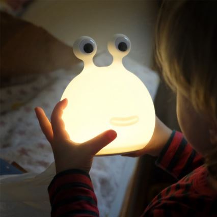 MegaLight - LED RGB Stmívatelná nabíjecí dětská dotyková lampa MOMO MOON LED/5V