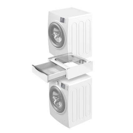 Meliconi 656112 - Mezikus pro pračku a sušičku s výsuvným úložným prostorem 28 l bílá
