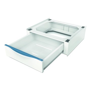 Meliconi 656112 - Mezikus pro pračku a sušičku s výsuvným úložným prostorem 28 l bílá