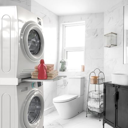 Meliconi 656114 - Mezikus pro pračku a sušičku 70 cm bílá