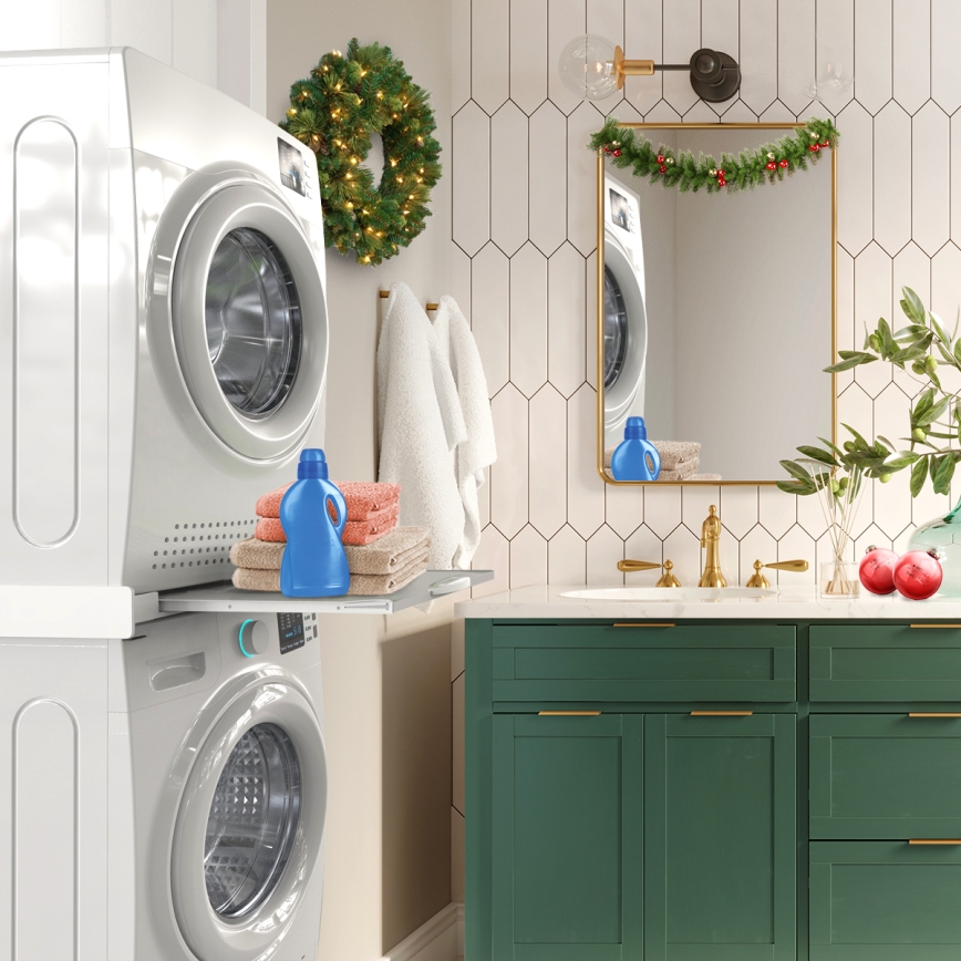 Meliconi 656114 - Mezikus pro pračku a sušičku 70 cm bílá