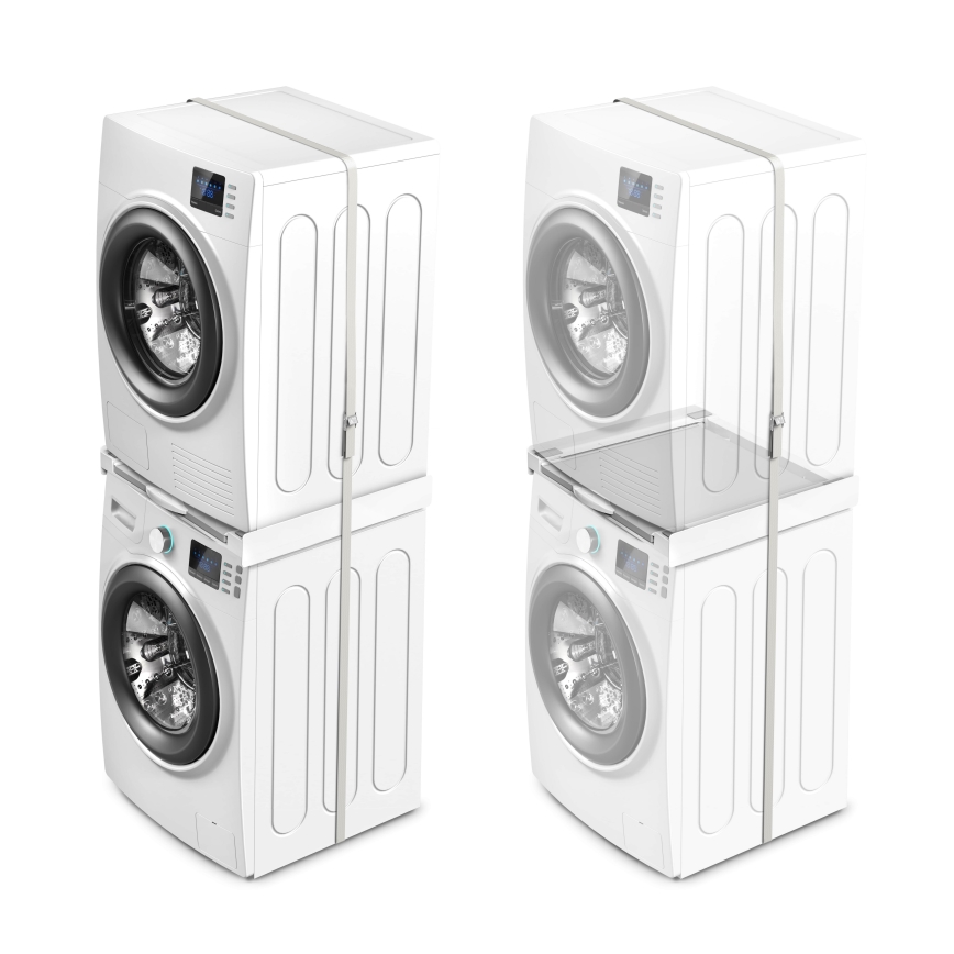 Meliconi 656114 - Mezikus pro pračku a sušičku 70 cm bílá