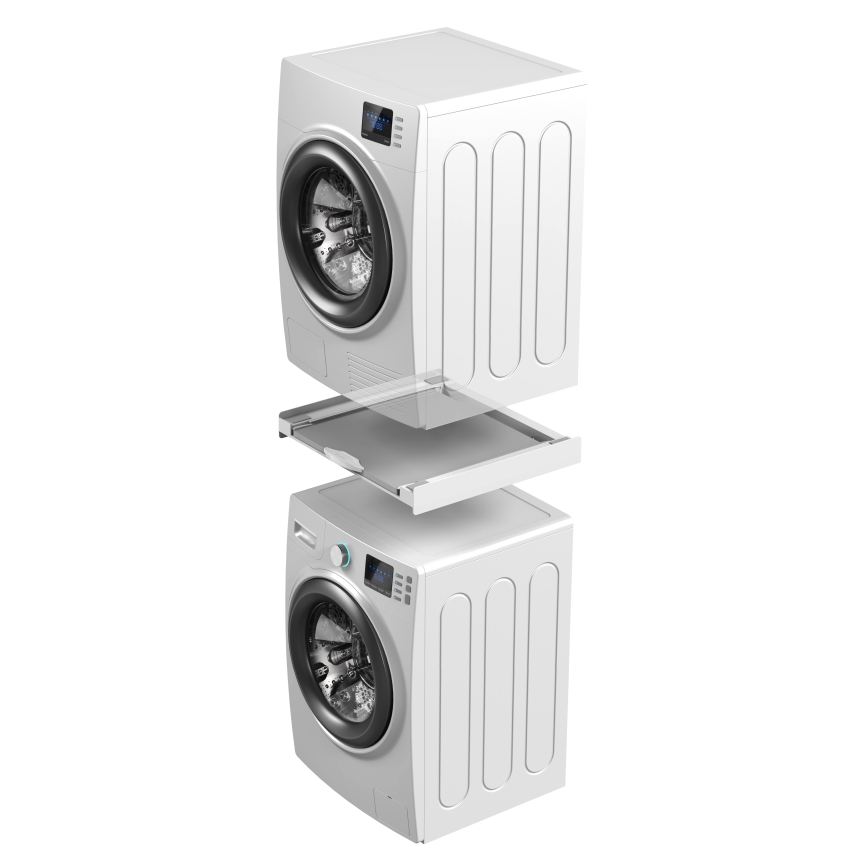 Meliconi 656114 - Mezikus pro pračku a sušičku 70 cm bílá