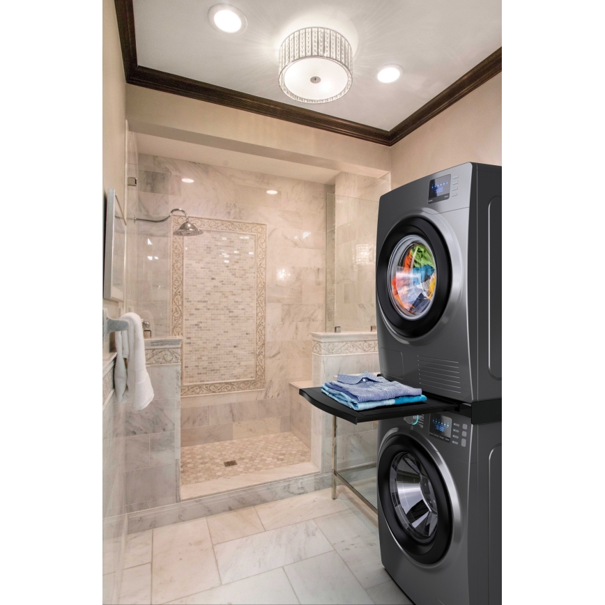 Meliconi 656136 - Mezikus pro pračku a sušičku s výsuvem 60 cm černá