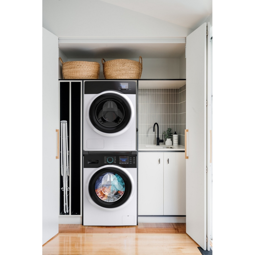 Meliconi 656136 - Mezikus pro pračku a sušičku s výsuvem 60 cm černá