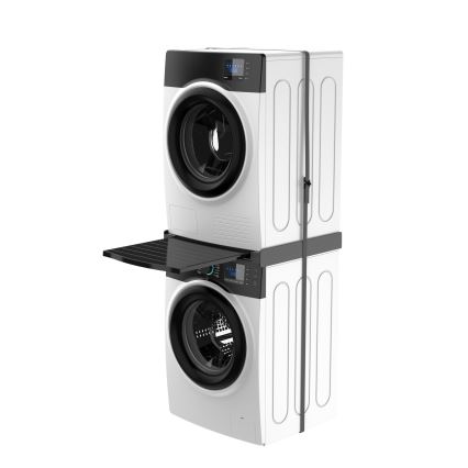 Meliconi 656136 - Mezikus pro pračku a sušičku s výsuvem 60 cm černá