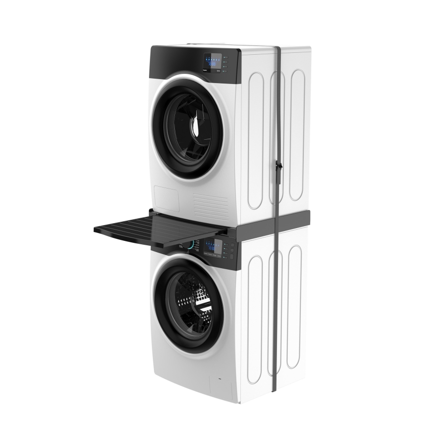 Meliconi 656136 - Mezikus pro pračku a sušičku s výsuvem 60 cm černá