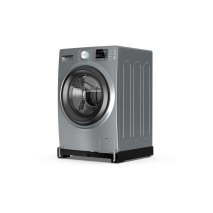 Meliconi 656168 - Antivibrační podložka pod pračku s výsuvnými kolečky 47 cm černá