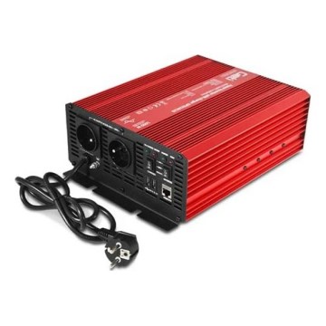 Měnič napětí 1000W/12/230V