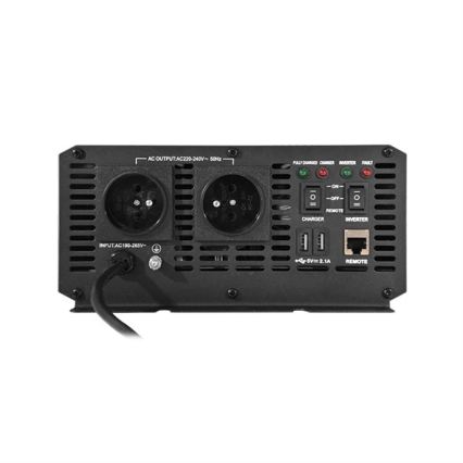 Měnič napětí 1000W/12/230V
