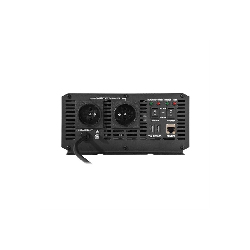 Měnič napětí 1000W/12/230V