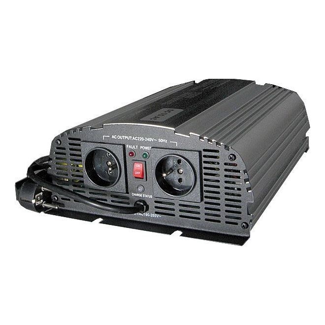 Měnič napětí 1000W/12V/230V + UPS