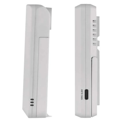 Meteostanice 5V 2xAAA + 2xAAA černá