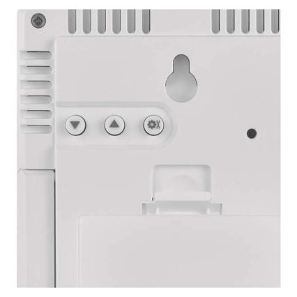 Meteostanice 5V 2xAAA + 2xAAA černá