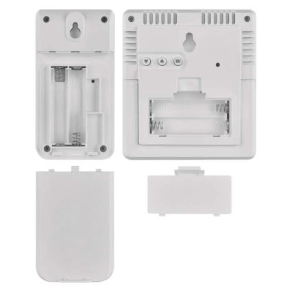 Meteostanice 5V 2xAAA + 2xAAA černá