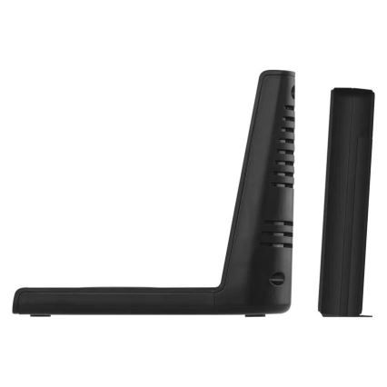 Meteostanice s bezdrátovým nabíjením 5V 2xAA + 2xAAA černá