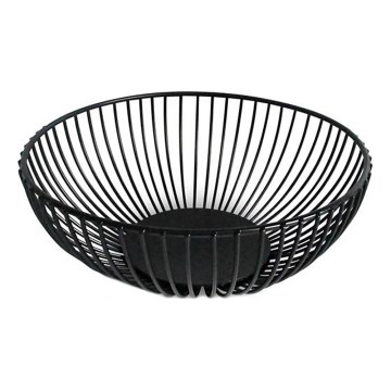 Mísa na ovoce KITCHISIMO pr. 18 cm černá