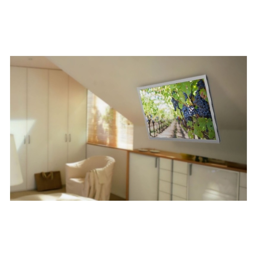 MK FLORIA MKF-20DM444 - Chytrý stropní držák pro TV 55" černá Wi-Fi TUYA + dálkové ovládání