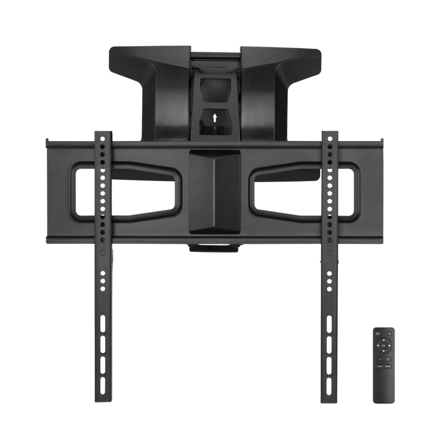 MK FLORIA MKF-21DM647 - Nástěnný držák na TV s kloubem 70 černá + dálkové ovládání