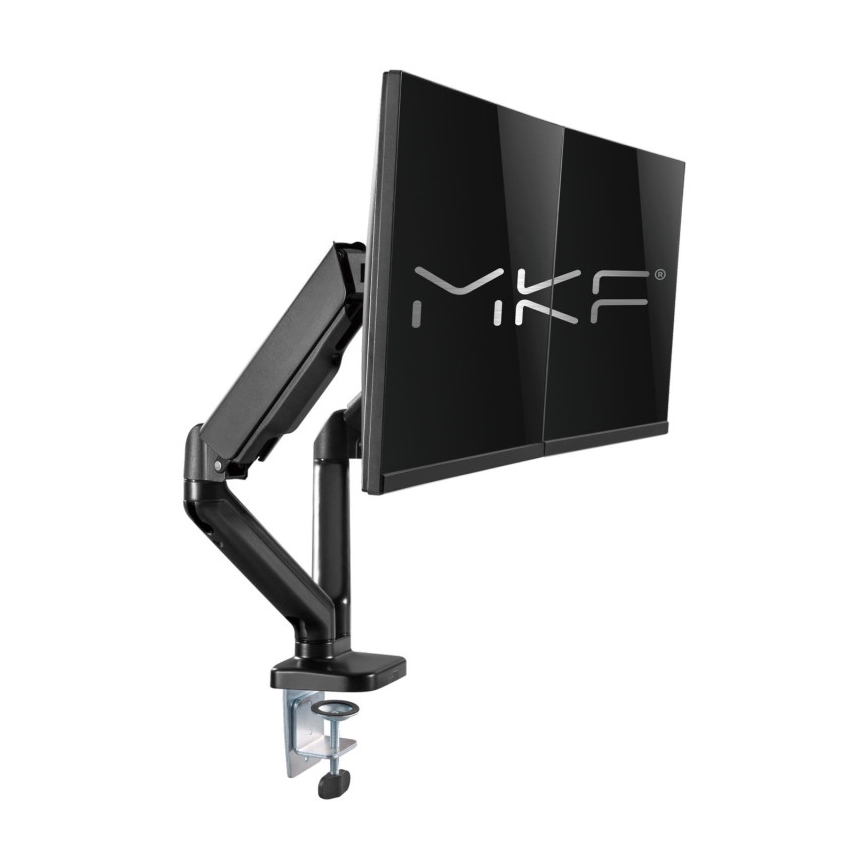 MK FLORIA MKF-21DP113S2 - Nastavitelný držák na dva monitory 32 černá