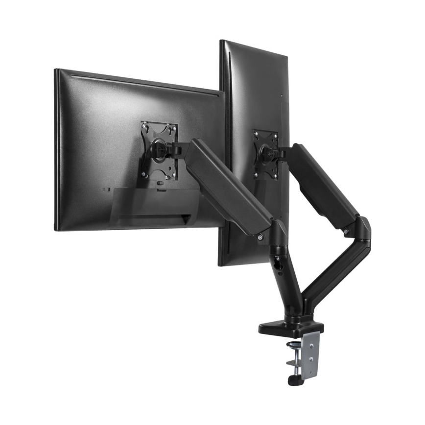 MK FLORIA MKF-21DP113S2 - Nastavitelný držák na dva monitory 32 černá