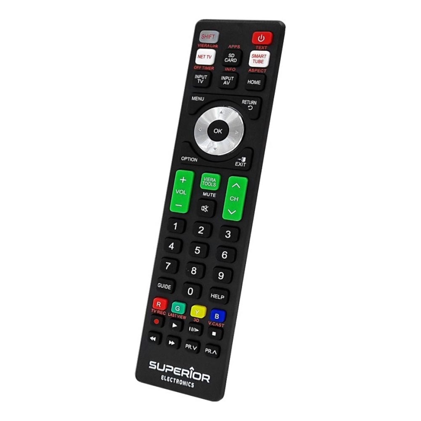 MK FLORIA Superior RC UNI TV Panasonic - Náhradní dálkový ovladač pro TV značky PANASONIC 2xAAA