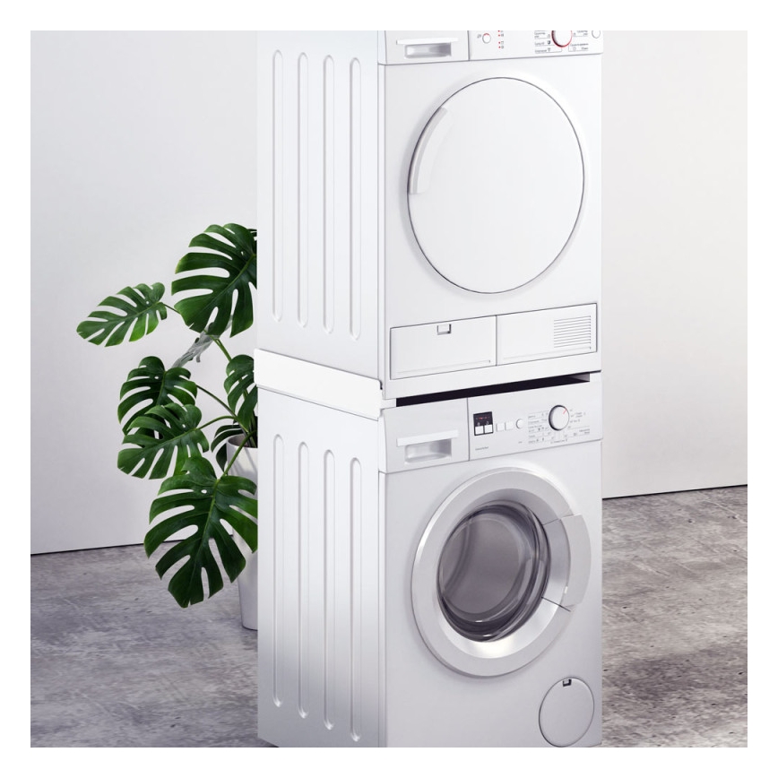 MK FLORIA Superior Tower Slim - Mezikus pro pračku a sušičku 66 cm bílá