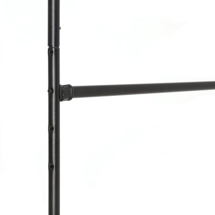Mobilní stojanový věšák LINEA černá